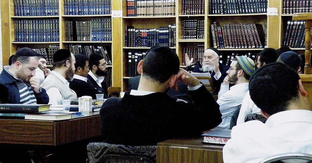 Men Studying Talmud