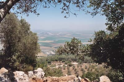 Jezreel Valley from Mt Carmel