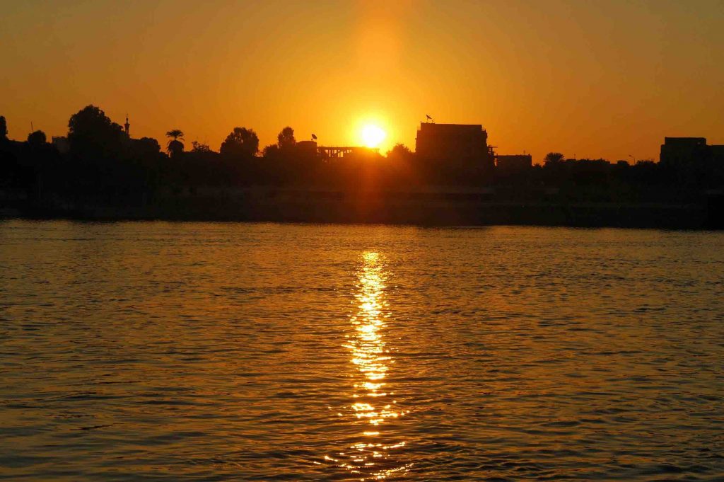 Sunrise over Nile