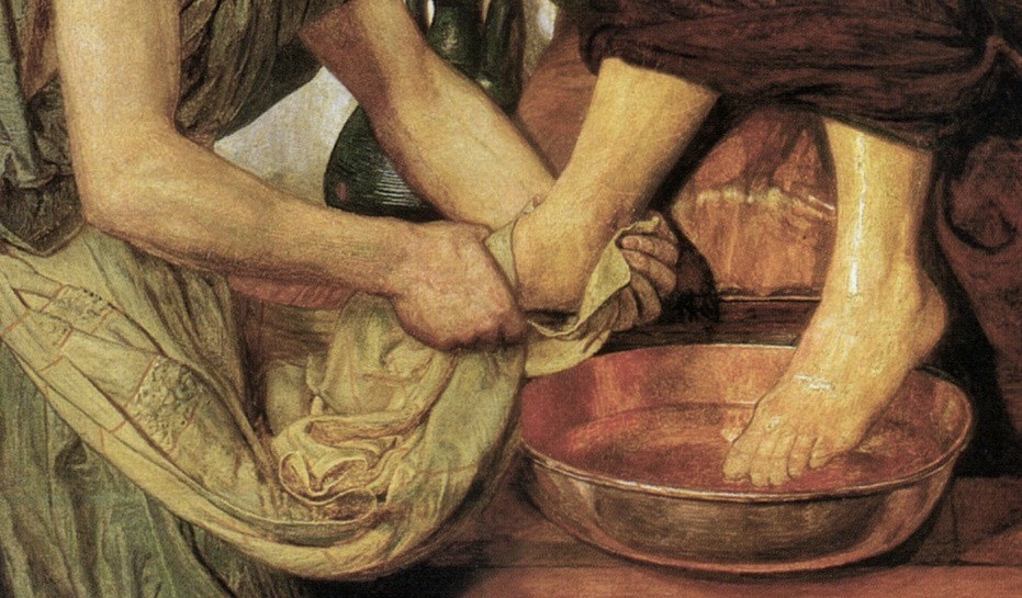 Jesus washing Peter's Feet (Ford Maddox Brown)